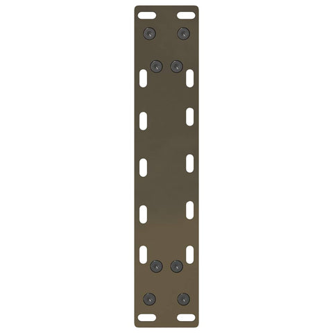 vidaXL Coffee Table Legs Natural Steel 2 pcs 40x(30-31) cm Steel