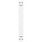vidaXL Coffee Table Legs White 2 pcs 50x(30-31) cm Steel