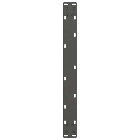vidaXL Coffee Table Legs Anthracite 2 pcs 60x(30-31) cm Steel