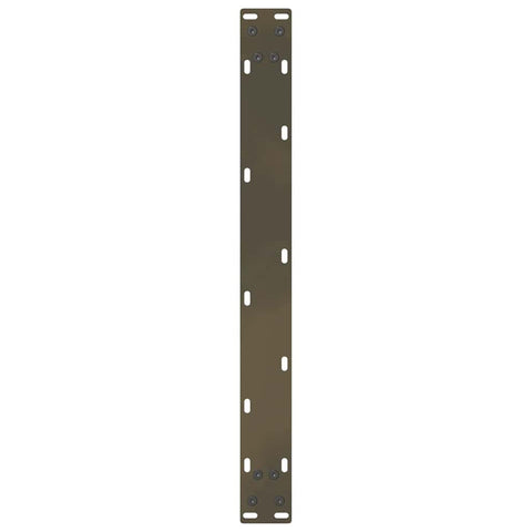 vidaXL Coffee Table Legs Natural Steel 2 pcs 70x(30-31) cm Steel