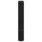 vidaXL Coffee Table Legs Black 2 pcs 28x(42-43) cm Steel