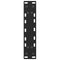 vidaXL Coffee Table Legs Black 2 pcs 28x(42-43) cm Steel