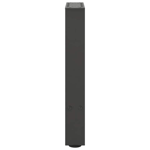 vidaXL Coffee Table Legs Anthracite 2 pcs 28x(42-43) cm Steel