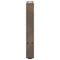 vidaXL Coffee Table Legs Natural Steel 2 pcs 38x(42-43) cm Steel
