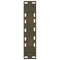 vidaXL Coffee Table Legs Natural Steel 2 pcs 38x(42-43) cm Steel