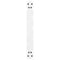 vidaXL Coffee Table Legs White 2 pcs 50x(42-43) cm Steel