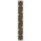 vidaXL Coffee Table Legs Natural Steel 2 pcs 60x(42-43) cm Steel