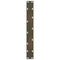 vidaXL Coffee Table Legs Natural Steel 2 pcs 70x(42-43) cm Steel