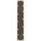 vidaXL Coffee Table Legs Natural Steel 2 pcs 50x(72-73) cm Steel