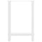 vidaXL Dining Table Legs White 2 pcs 60x(72-73) cm Steel