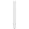 vidaXL Dining Table Legs White 2 pcs 60x(72-73) cm Steel