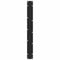 vidaXL Coffee Table Legs Black 2 pcs 70x(72-73) cm Steel