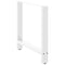 vidaXL Dining Table Legs White 2 pcs 70x(72-73) cm Steel
