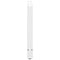 vidaXL Dining Table Legs White 2 pcs 70x(72-73) cm Steel