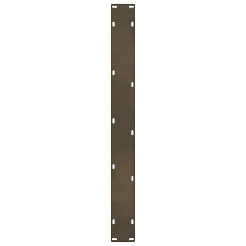 vidaXL Coffee Table Legs Natural Steel 2 pcs 70x(72-73) cm Steel