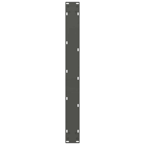 vidaXL Coffee Table Legs Anthracite 2 pcs 80x(72-73) cm Steel