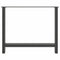 vidaXL Coffee Table Legs Anthracite 2 pcs 90x(72-73) cm Steel