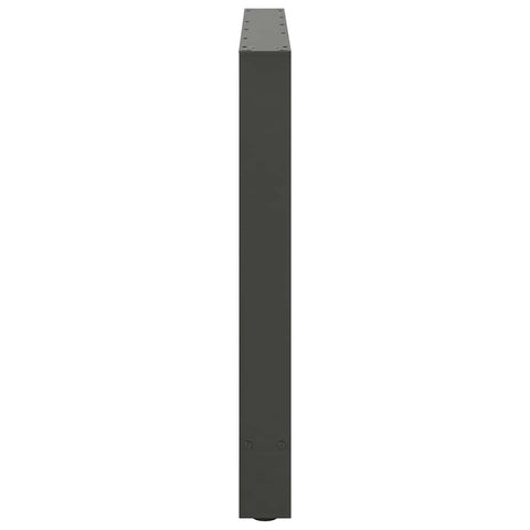 vidaXL Coffee Table Legs Anthracite 2 pcs 90x(72-73) cm Steel