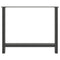 vidaXL Coffee Table Legs Anthracite 2 pcs 100x(72-73) cm Steel
