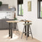 vidaXL Bar Table Legs Anthracite 2 pcs 40x(90-91) cm Steel