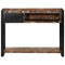 vidaXL Console Table Multicolour 100x35x75 cm Solid Wood Reclaimed