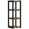 vidaXL Wall Shelf Multicolour 35x35x100 cm Solid Wood Reclaimed