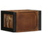 vidaXL Bedside Cabinet Multicolour 40x35x25 cm Solid Wood Reclaimed