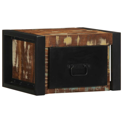 vidaXL Bedside Cabinets 2 pcs Multicolour 40x35x25 cm Solid Wood Reclaimed