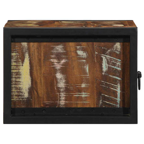 vidaXL Bedside Cabinets 2 pcs Multicolour 40x35x25 cm Solid Wood Reclaimed