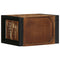 vidaXL Bedside Cabinets 2 pcs Multicolour 40x35x25 cm Solid Wood Reclaimed