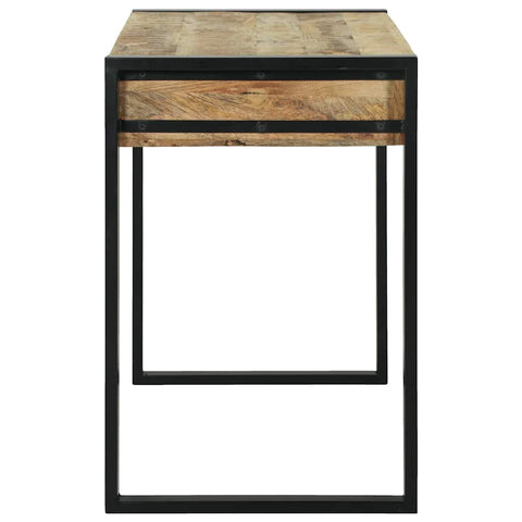 vidaXL Dressing Table Brown 100 x 50 x 75 cm Solid Mango wood