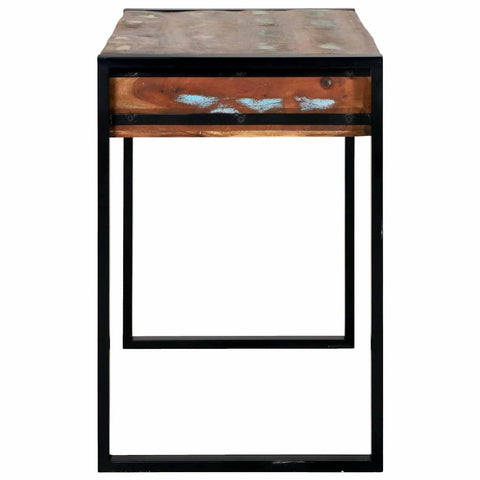 vidaXL Dressing Table Multicolour 100 x 50 x 75 cm Solid Reclaim wood
