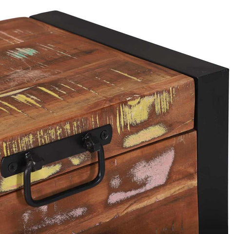 vidaXL Storage Chests Brown 40 x 30 x 30 cm Solid Reclaim wood