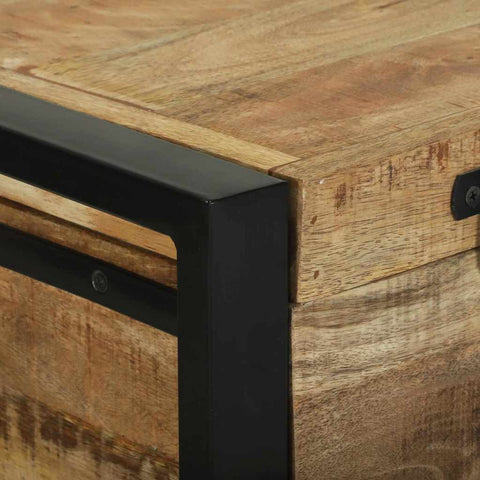 vidaXL Storage Chests Brown 80 x 30 x 30 cm Solid Mango wood