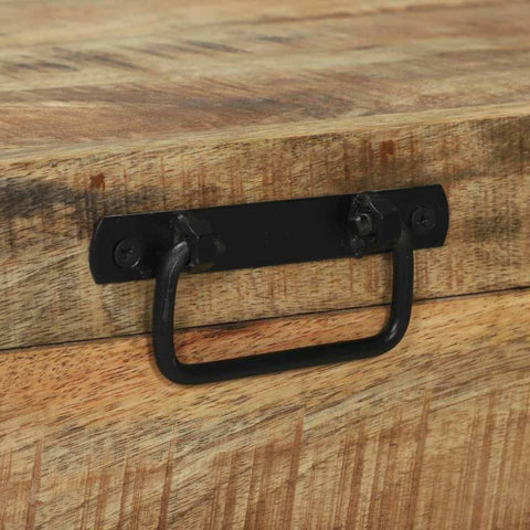 vidaXL Storage Chests Brown 80 x 30 x 30 cm Solid Mango wood