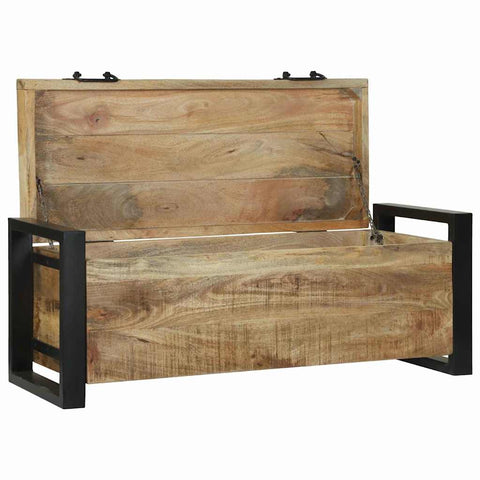 vidaXL Storage Chests Brown 80 x 30 x 30 cm Solid Mango wood