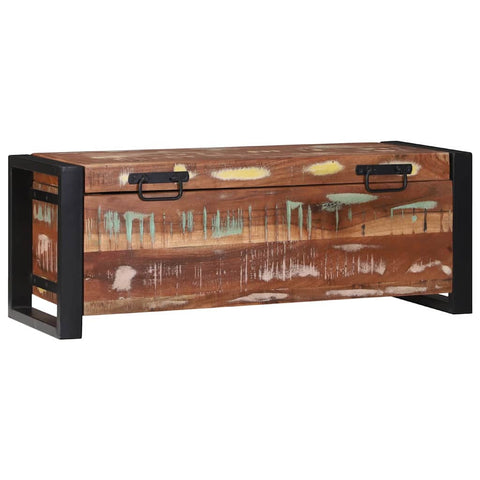 vidaXL Storage Chests Brown 80 x 30 x 30 cm Solid Reclaim wood