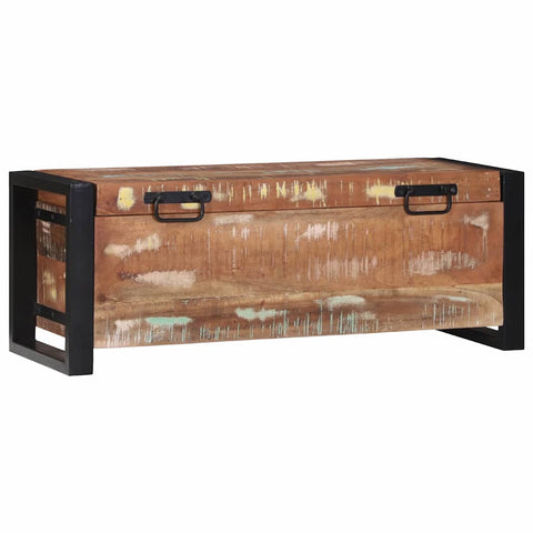 vidaXL Storage Chests Brown 80 x 30 x 30 cm Solid Reclaim wood