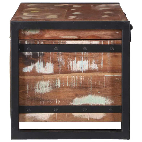 vidaXL Storage Chests Brown 80 x 30 x 30 cm Solid Reclaim wood