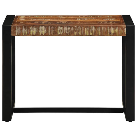 vidaXL Bench Multicolour 60x35x45 cm Solid Wood Reclaimed