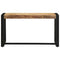 vidaXL Bench 80x35x45 cm Solid Rough Wood Mango