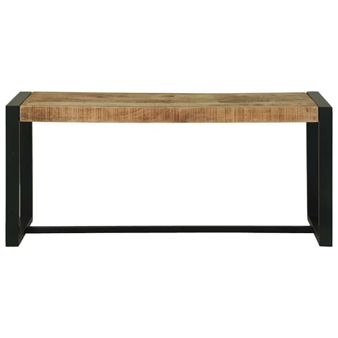 vidaXL Bench Brown 100 x 35 x 45 cm Solid Mango wood