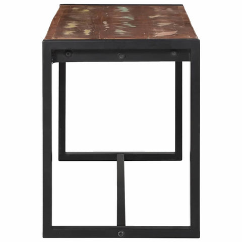 vidaXL Bench Multicolour 100 x 35 x 45 cm Solid Reclaim wood