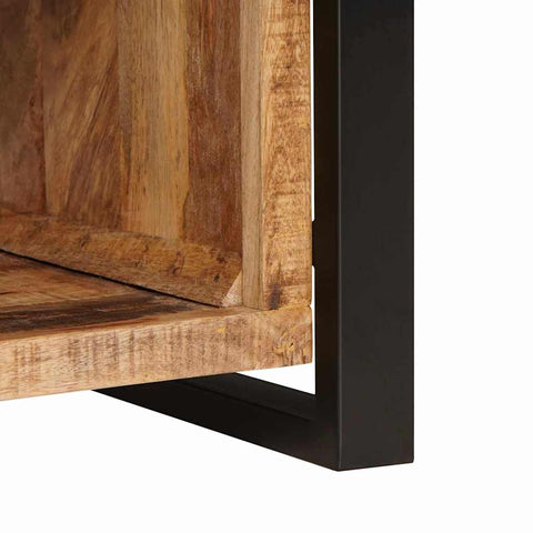 vidaXL Storage Bench Brown 80 x 35 x 40 cm Solid Mango wood