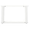vidaXL Coffee Table Legs U-Shaped 2 pcs White 40x(30-31) cm Steel