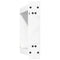 vidaXL Coffee Table Legs U-Shaped 2 pcs White 28x(42-43) cm Steel