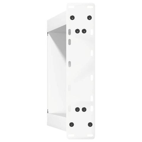 vidaXL Coffee Table Legs U-Shaped 2 pcs White 38x(42-43) cm Steel