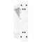 vidaXL Coffee Table Legs U-Shaped 2 pcs White 38x(42-43) cm Steel