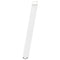 vidaXL Console Table Legs U-Shaped 2 pcs White 28x(72-73) cm Steel