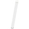 vidaXL Console Table Legs U-Shaped 2 pcs White 38x(72-73) cm Steel